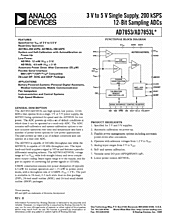 DataSheet AD7853L pdf